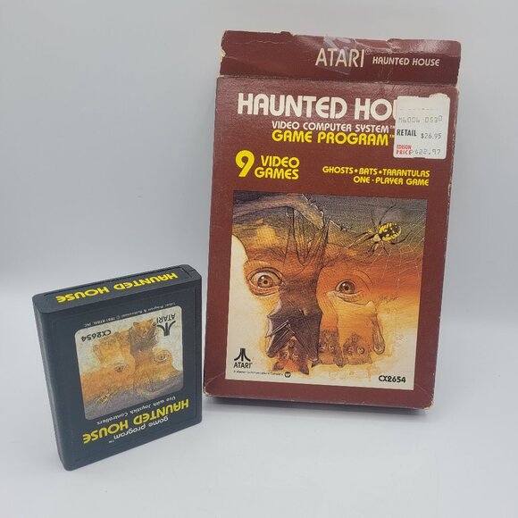 Haunted House (Atari 2600, 1981) Cart & Box Only - Picture 1 of 4